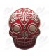 Red Tattoo Skull